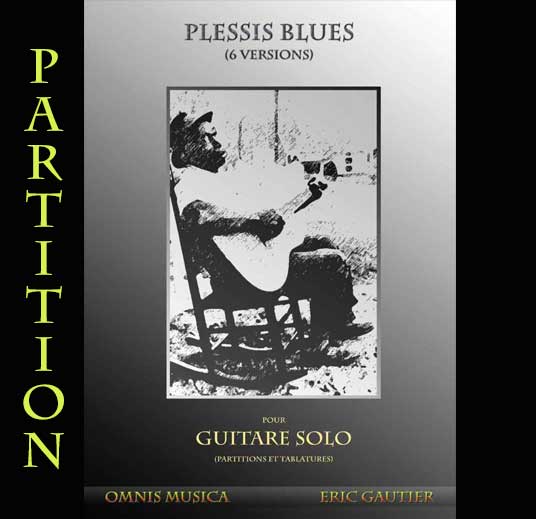 Plessis blues pour guitare solo 