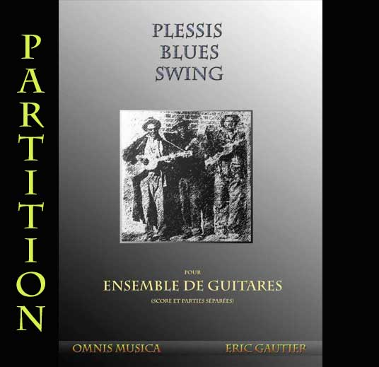 Plessis Blues Swing pour ensemble de guitares 